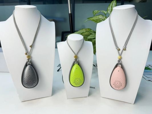 Purificatore d'aria indossabile certificato FCC personalizzato con batteria da 850 mAh