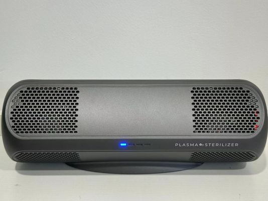 Apparecchio grigio per la pulizia dell'aria con basso rumore e batteria personalizzabile da 6600 mAh