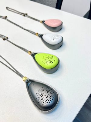 Generatore di rimozione del fumo alimentato da USB Mini Purificatore d'aria portatile per bianco rosa e grigio