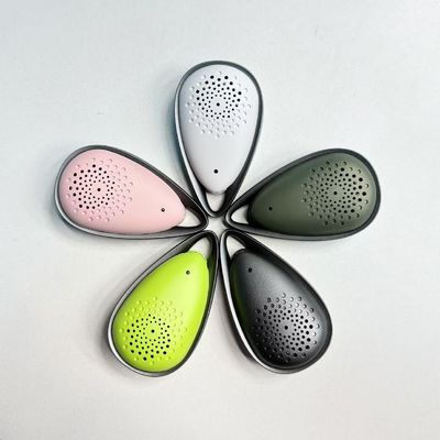 Purificatore d'aria indossabile rosa con durata della batteria di 21 ore e capacità della batteria di 850 MAh