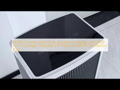 Purificatore di disinfezione dell'aria ESP commerciale W1200 con copertura di 2799 piedi quadrati, filtro ESP lavabile e tasso di disinfezione del 99,9%